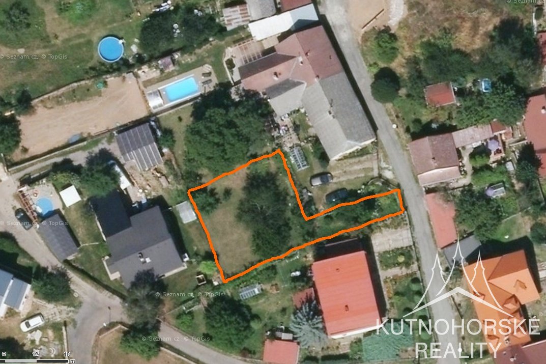 Prodej pozemku pro bydlení,  457m2 – Kutná Hora – Kaňk