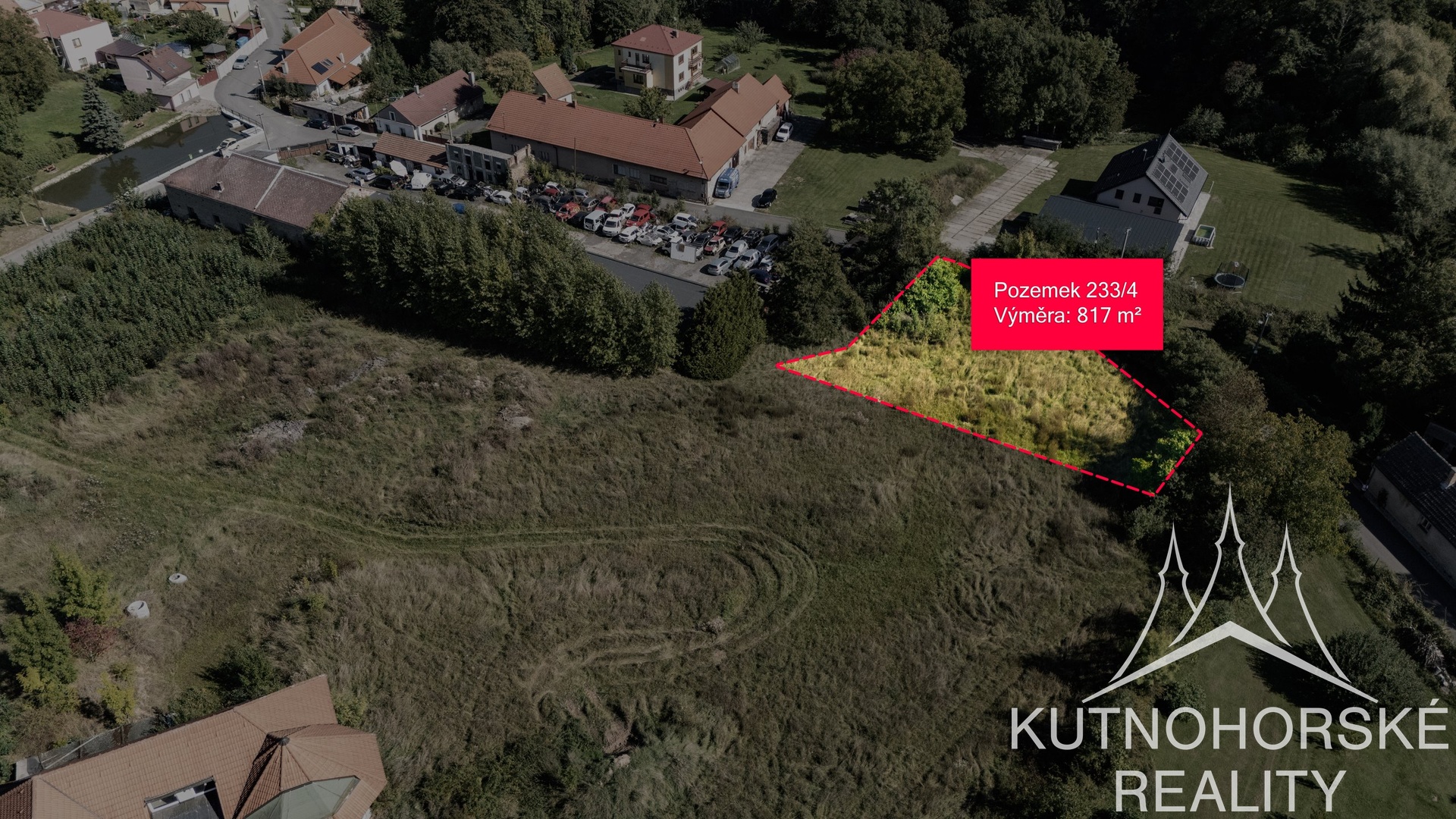 Exkluzivní rezidenční projekt v obci Křesetice – pozemek 817 m²