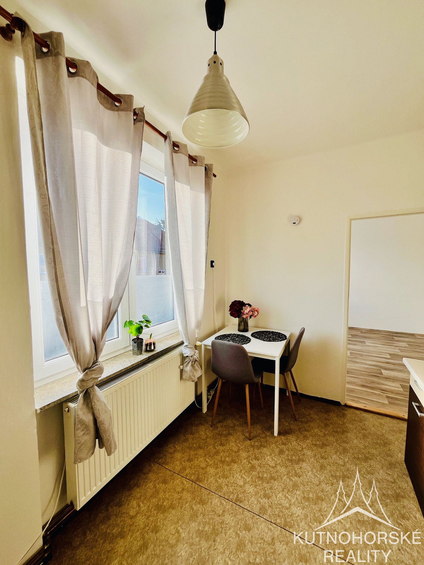 Pronájem bytu 2+1, 50 m² – Kutná Hora – Žižkov