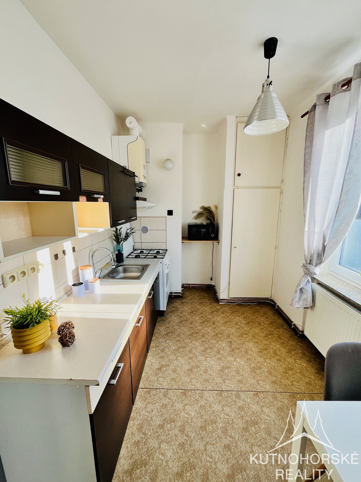 Pronájem bytu 2+1, 50 m² – Kutná Hora – Žižkov