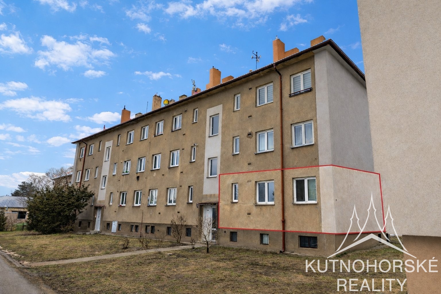 Prodej bytu 3+1 60 m² po rekonstrukci Kutná Hora – Žižkov