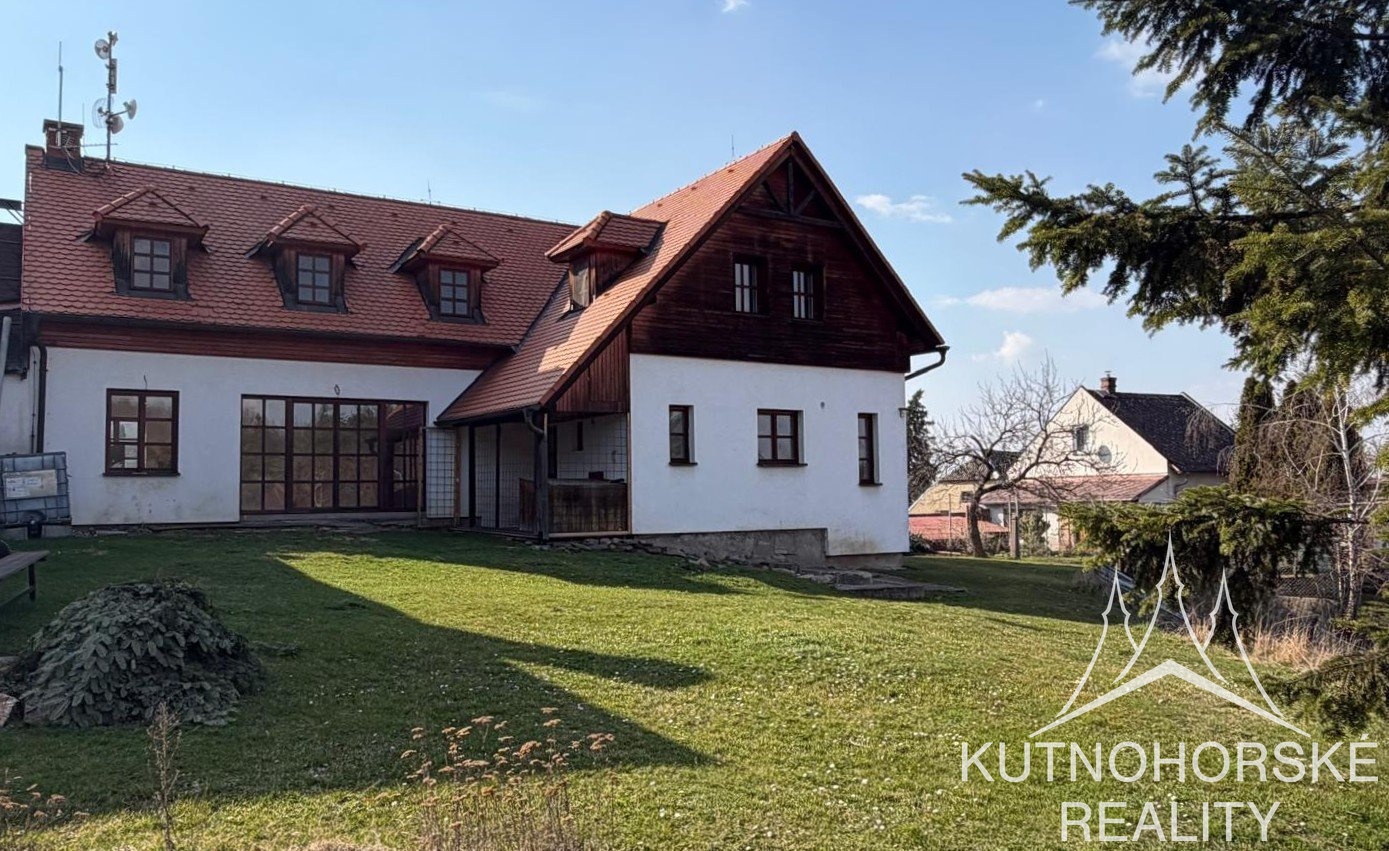 Pronájem rodinného domu 280 m², se zahradou, Kutná Hora – Kaňk