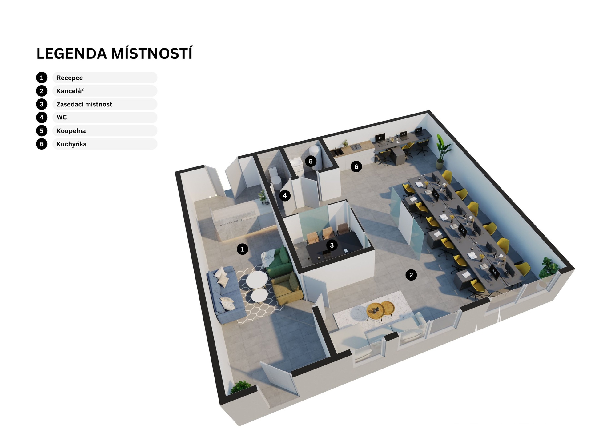 Office point a 2x komfortní byt, celkově 318 m² v Kutné Hoře