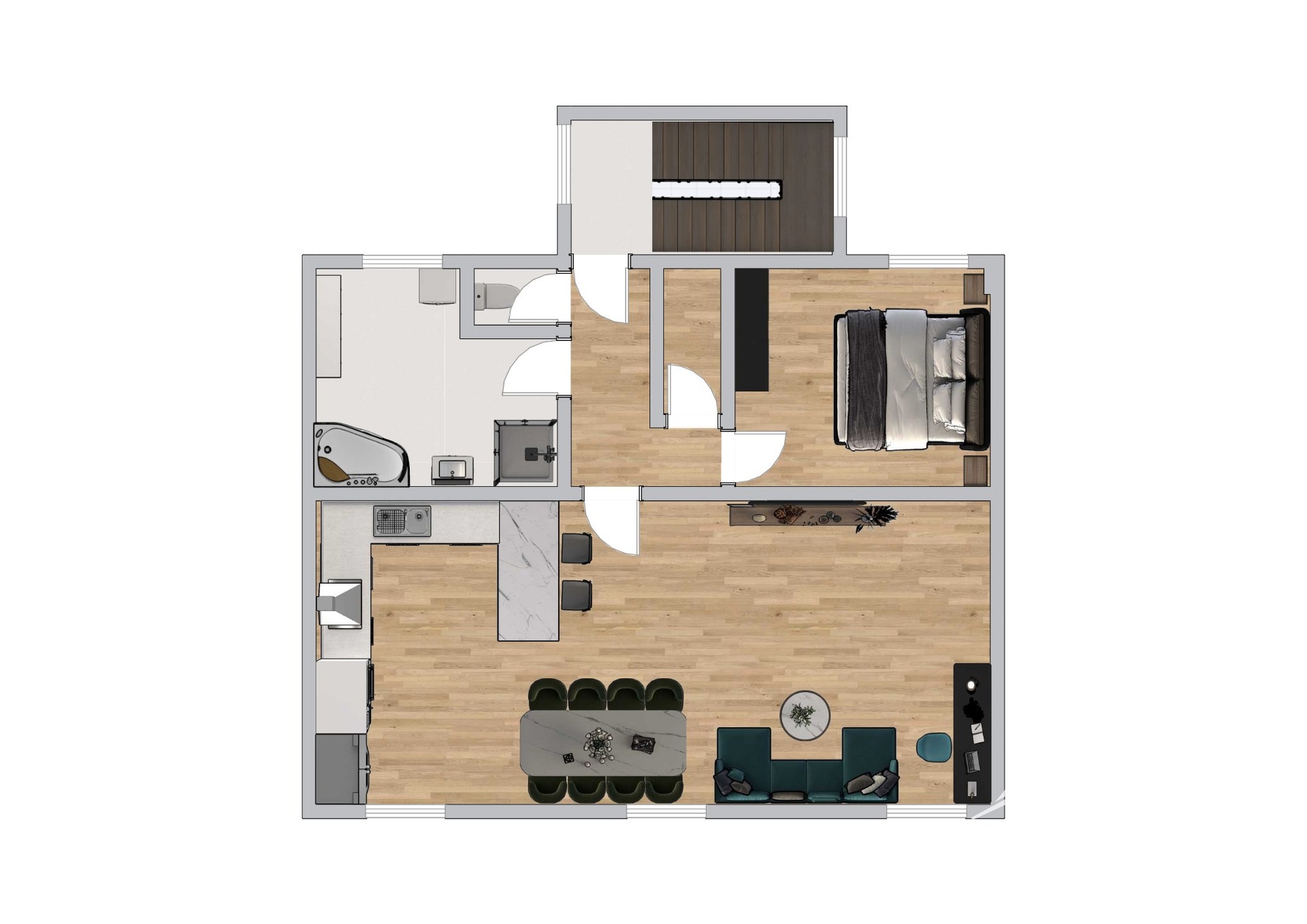 Office point a 2x komfortní byt, celkově 318 m² v Kutné Hoře