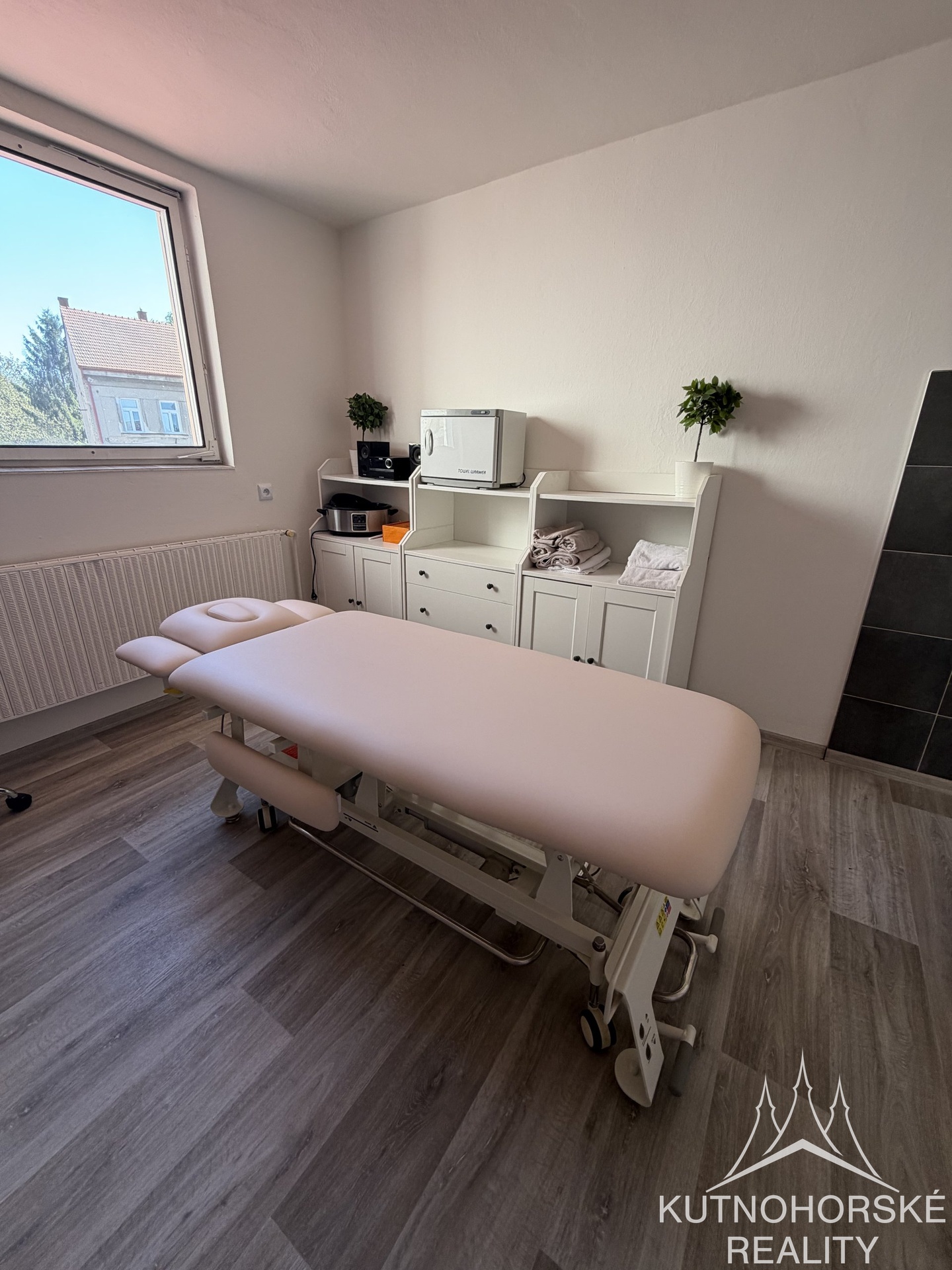 Pronájem plně vybavené masérny ve fitcentru – Čáslav, ulice J.R. z Dubé