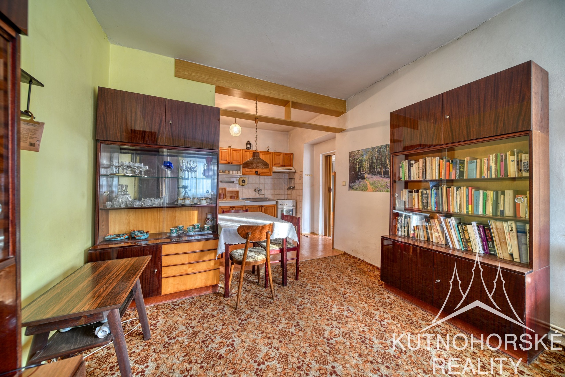 Prodej rodinného domu 5+kk s garáží a zahrádkou, Kutná Hora – Vrchlice