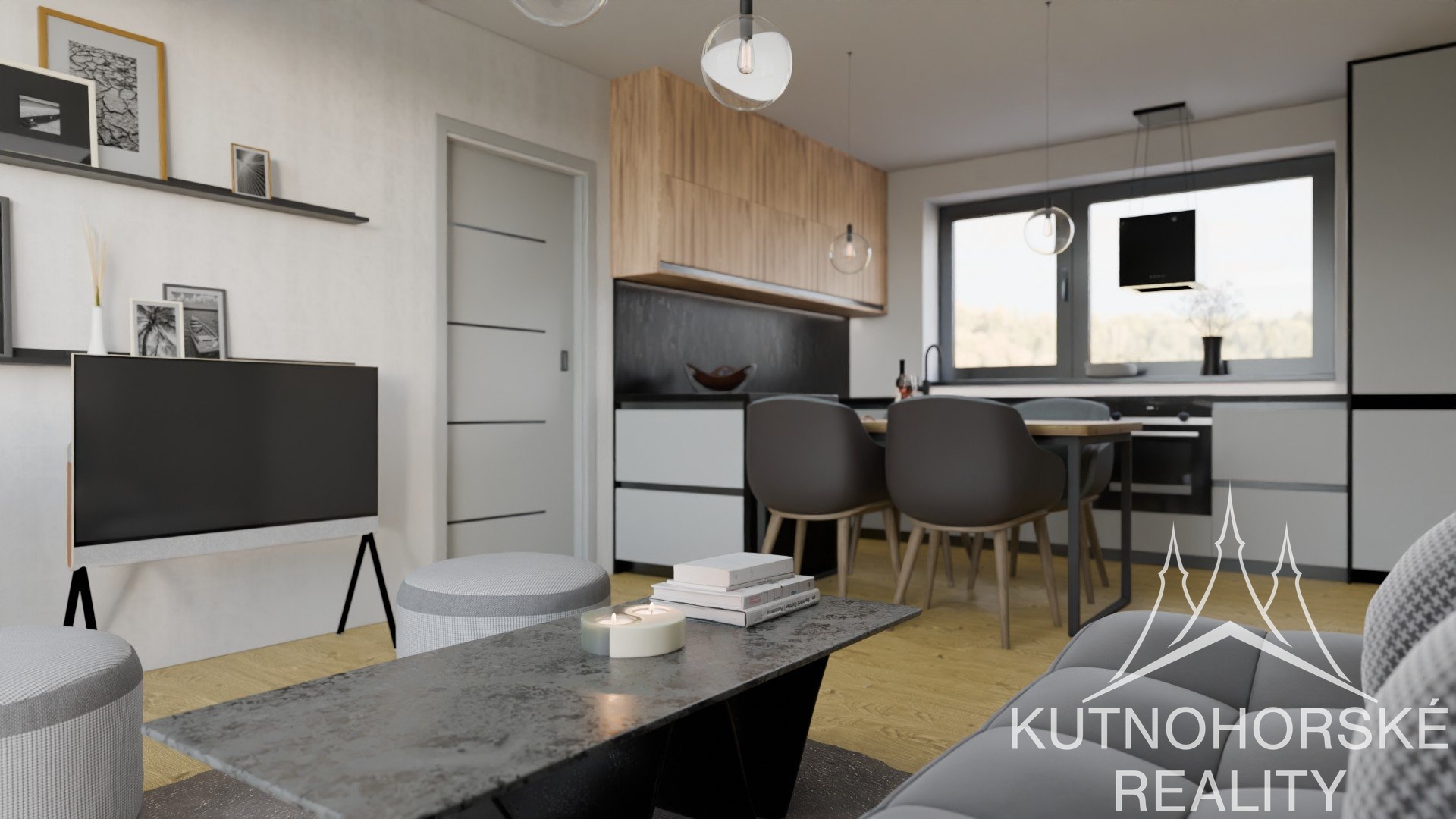 Prodej novostavby 3+kk, 62 m² s terasou 15 m² – Kutná Hora