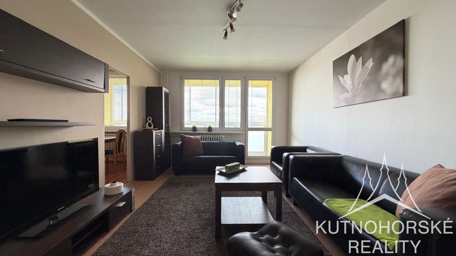 Pronájem vybaveného bytu 3+1 s balkonem, 74 m², Kolín
