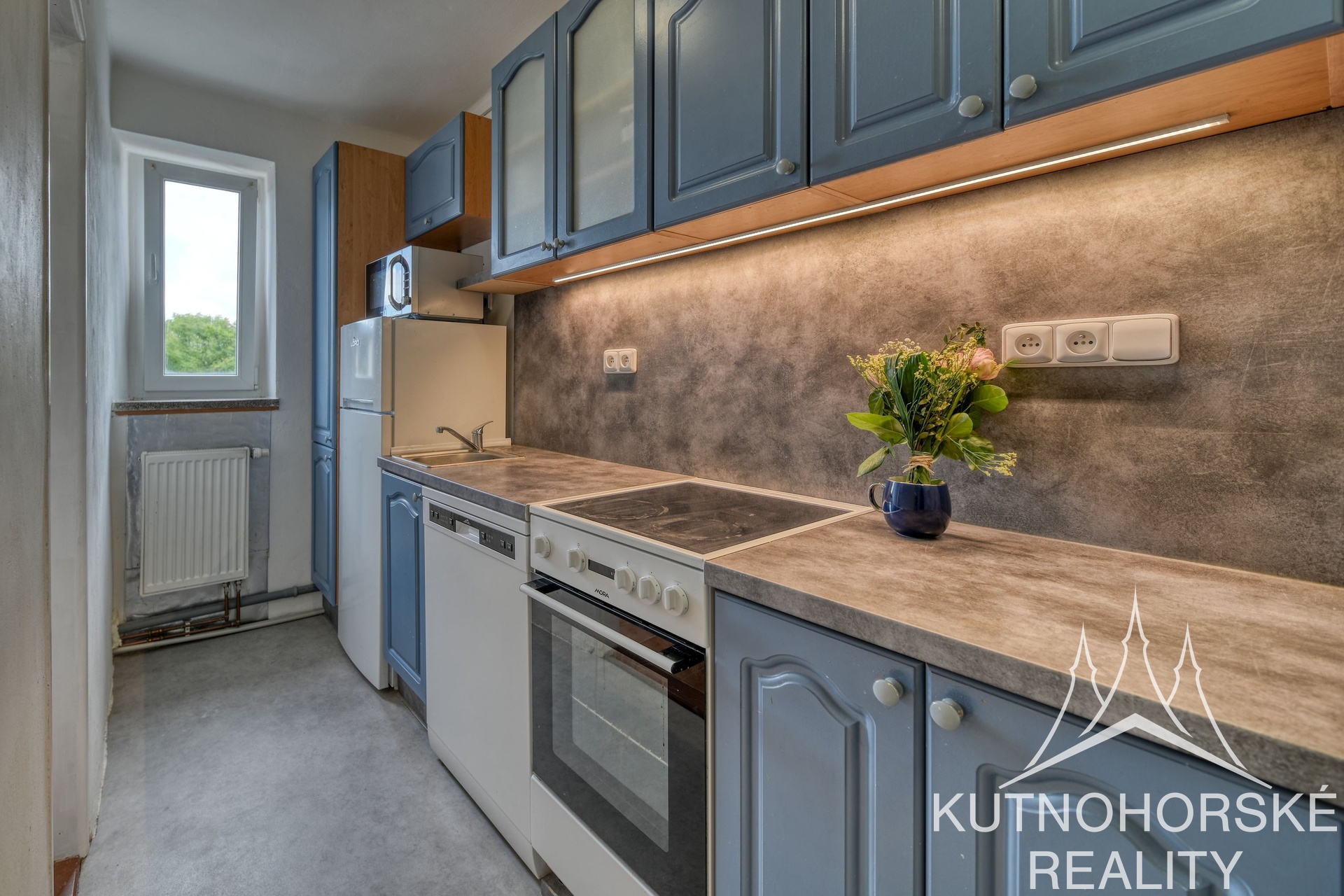 Prodej bytu 3+kk s balkonem a zahrádkou 55 m², Kutná Hora – Žižkov