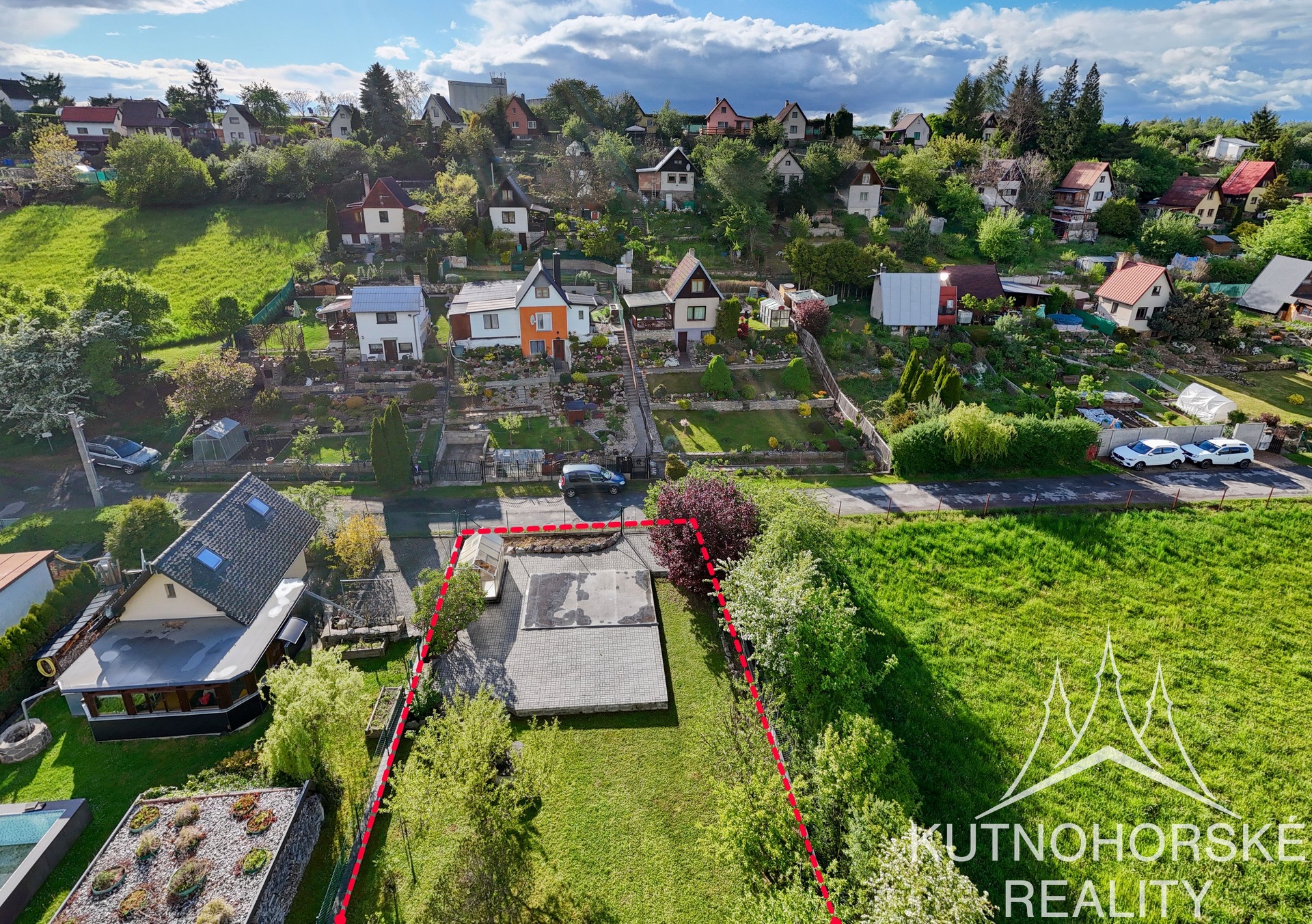 Prodej pozemku 581 m², Kutná Hora – Perštejnec