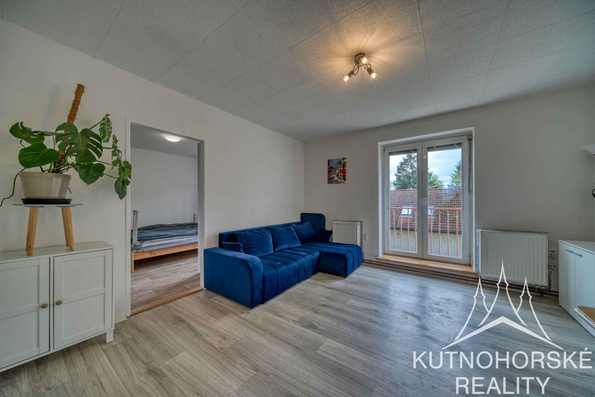 Prodej bytu 3+kk s balkonem a zahrádkou 55 m², Kutná Hora – Žižkov