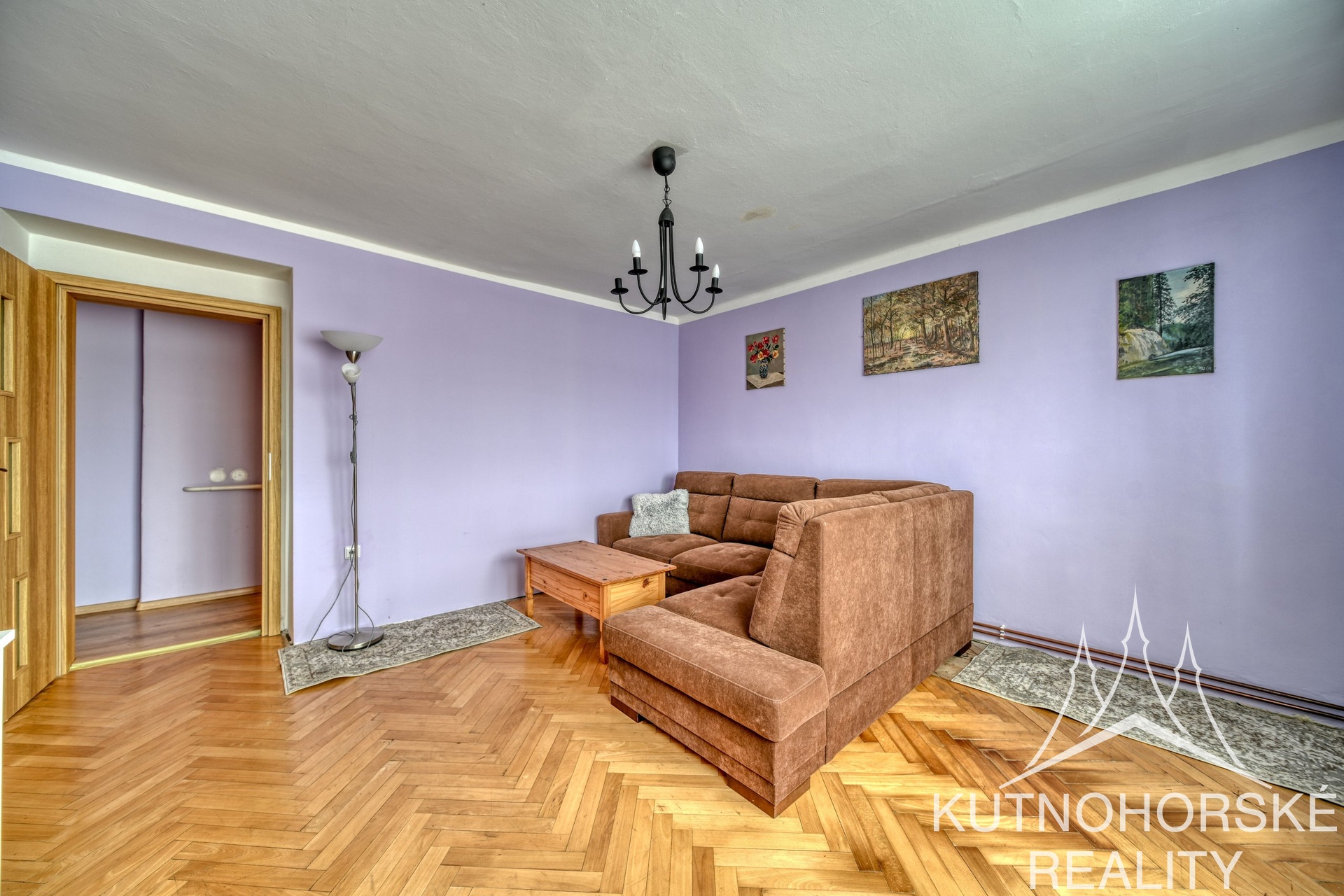 Prodej cihlového bytu 2+1 55 m², Kutná Hora, ulice Pod Divadlem