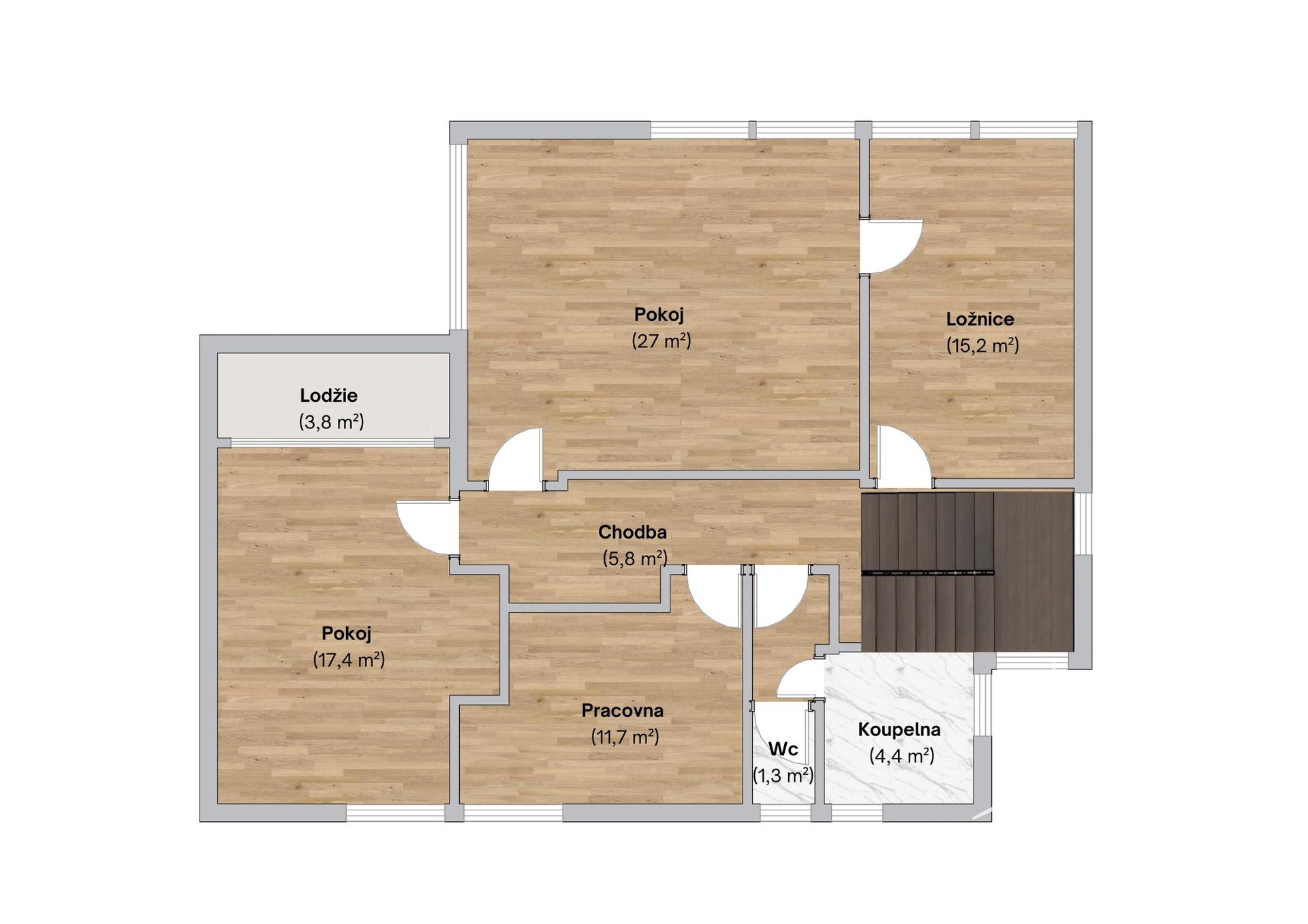 Prodej rodinného domu se zahradou, třemi garážemi, 214 m², Kutná Hora – Žižkov