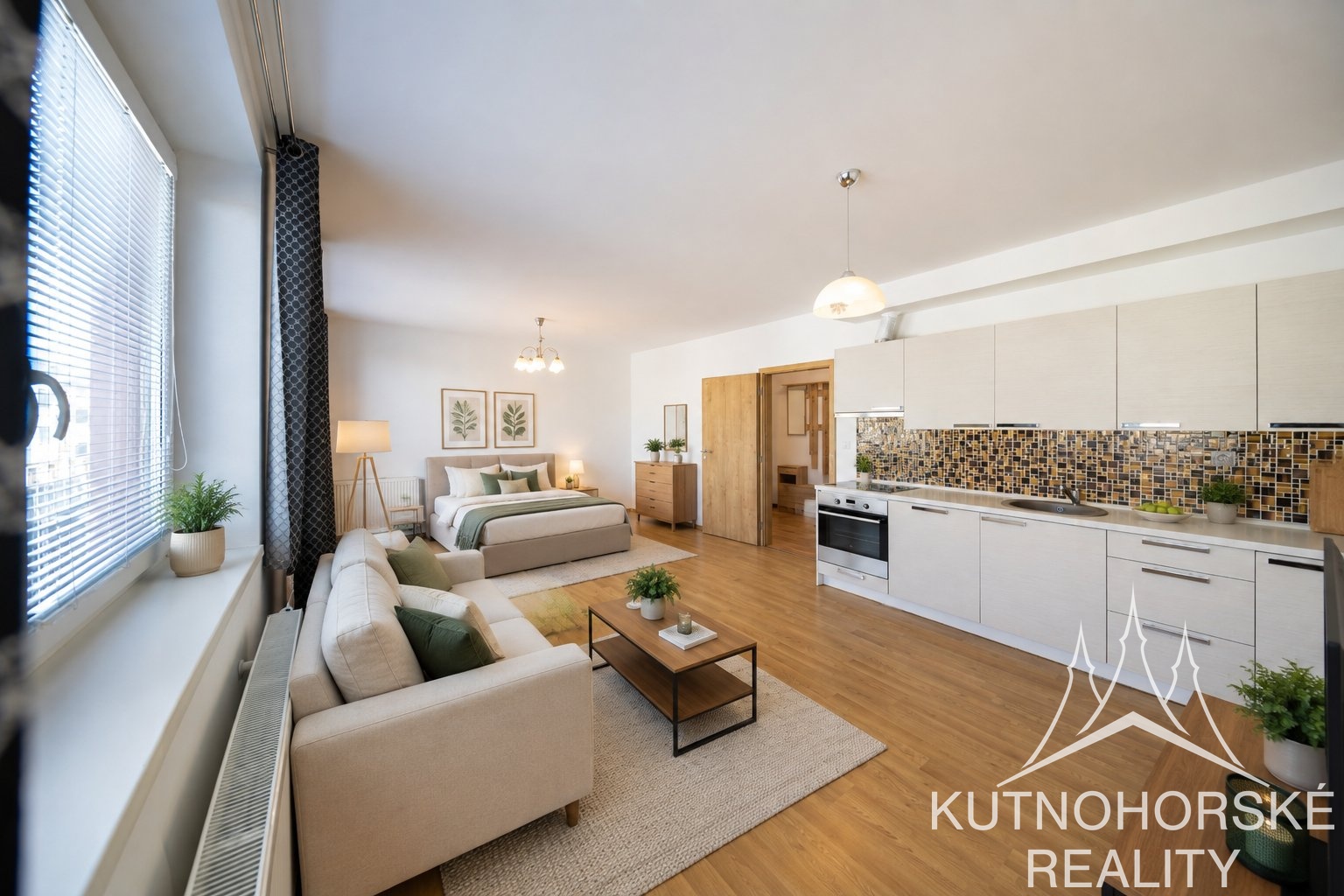 Prodej hezkého bytu 1+kk 38 m², Kutná Hora – Karlov