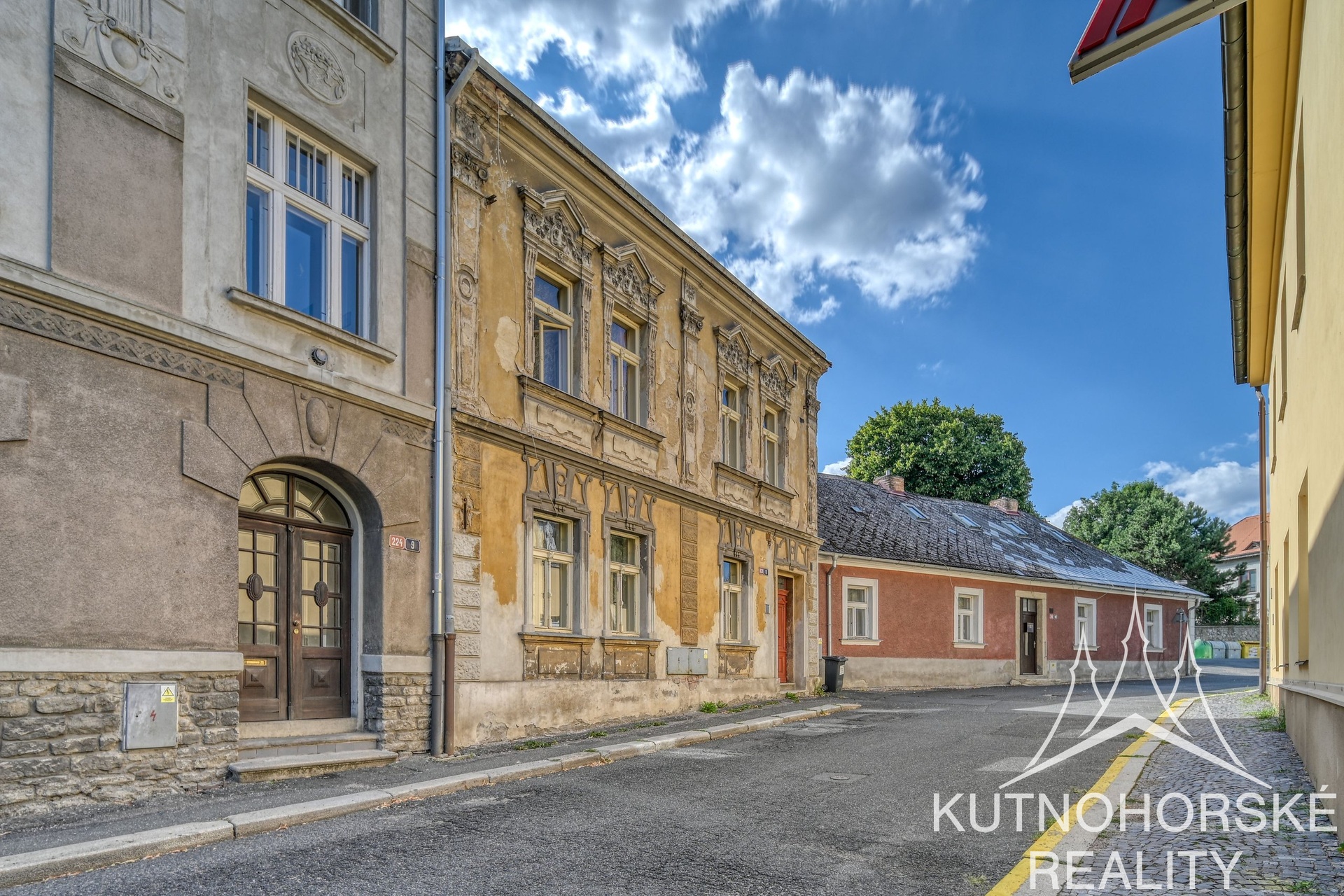 Prodej historického městského domu v centru Kutné Hory