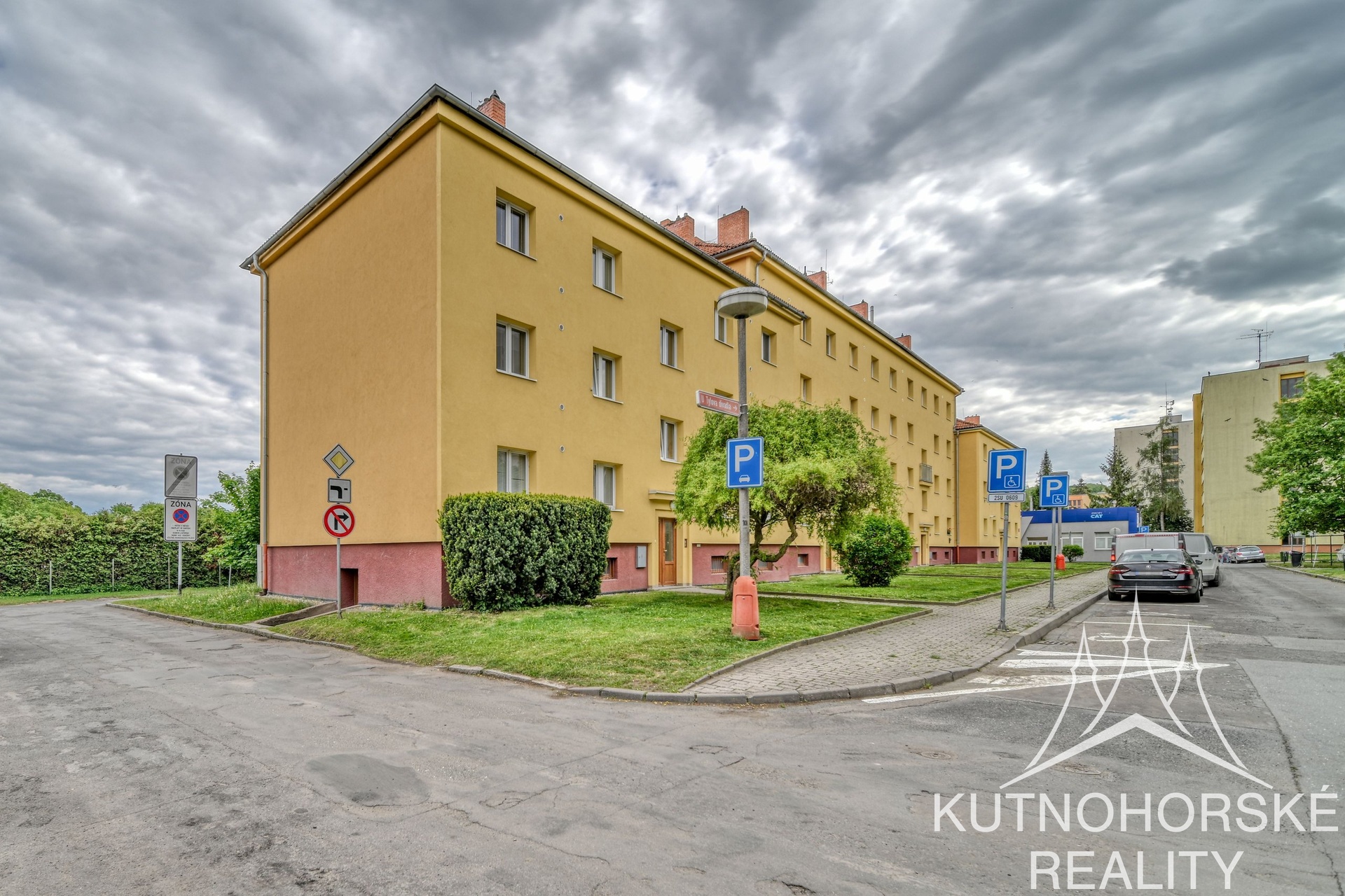 Pronájem cihlového bytu 2+1 55 m², Kutná Hora, ulice Pod Divadlem