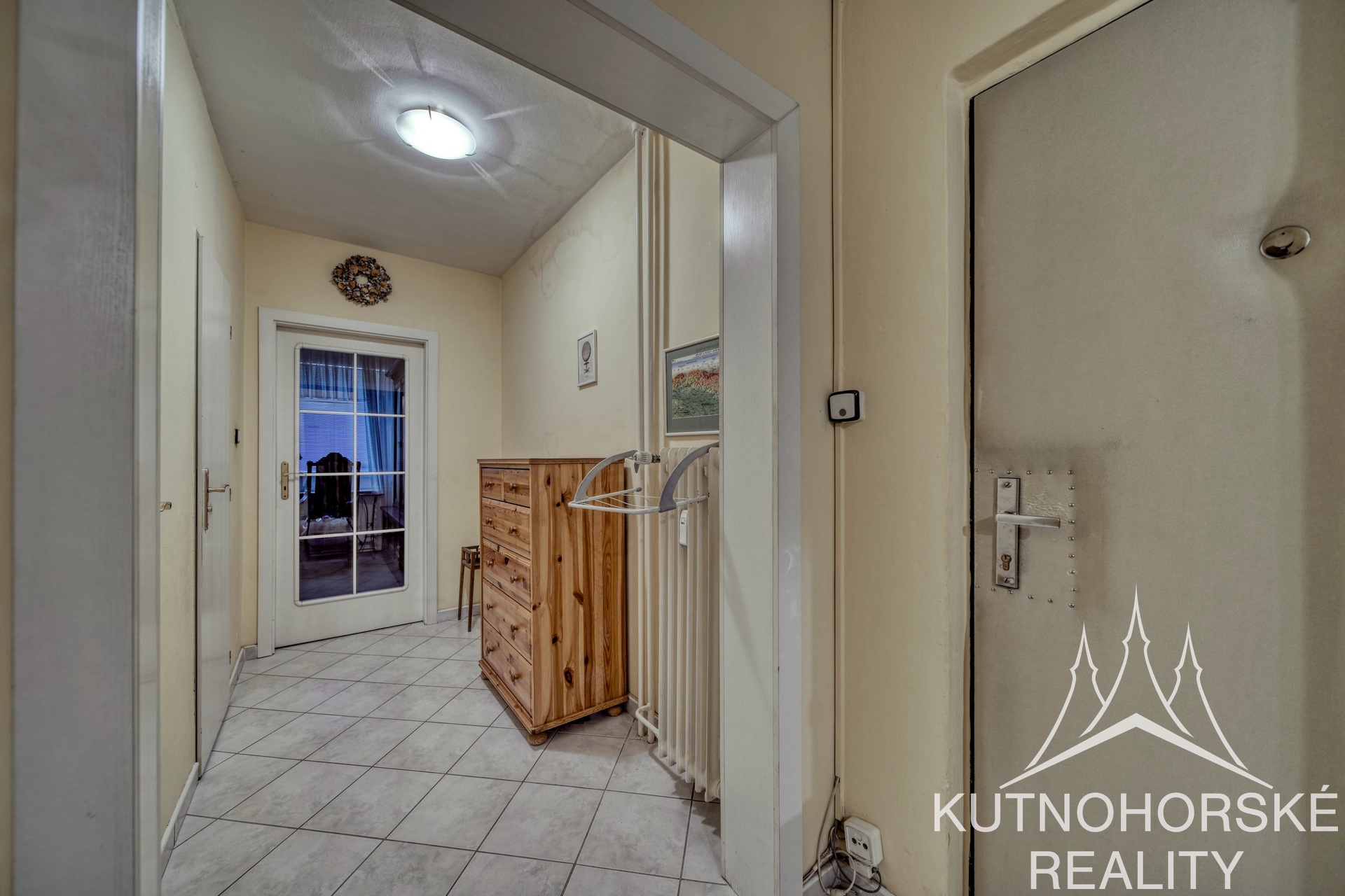 Pronájem bytu 3+1 se dvěma balkony, 67 m², Kutná Hora – Hlouška, ulice Družební