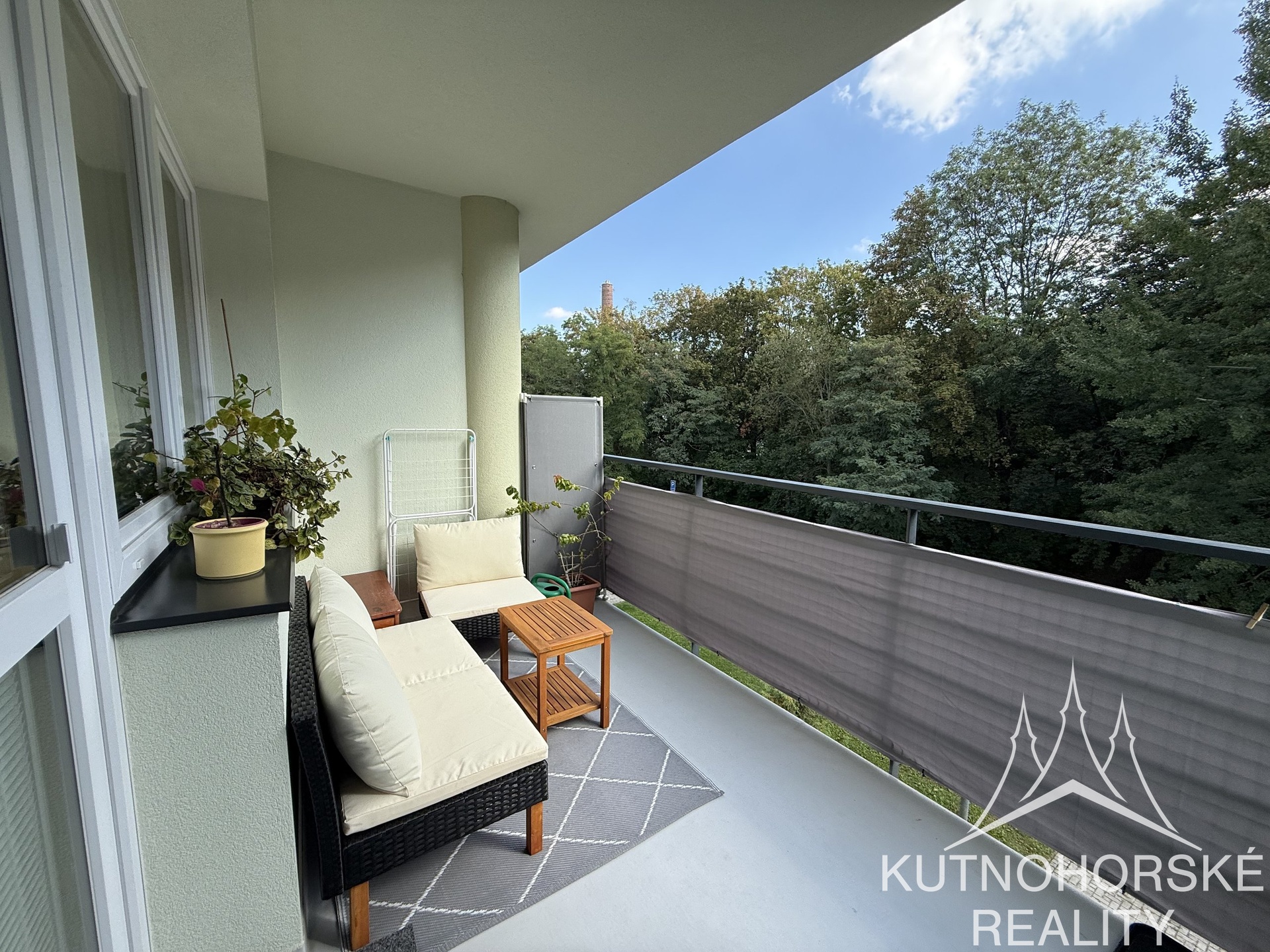 Pronájem bytu 3+kk 53 m2 s prostornou lodžií Kutná Hora Puškinská