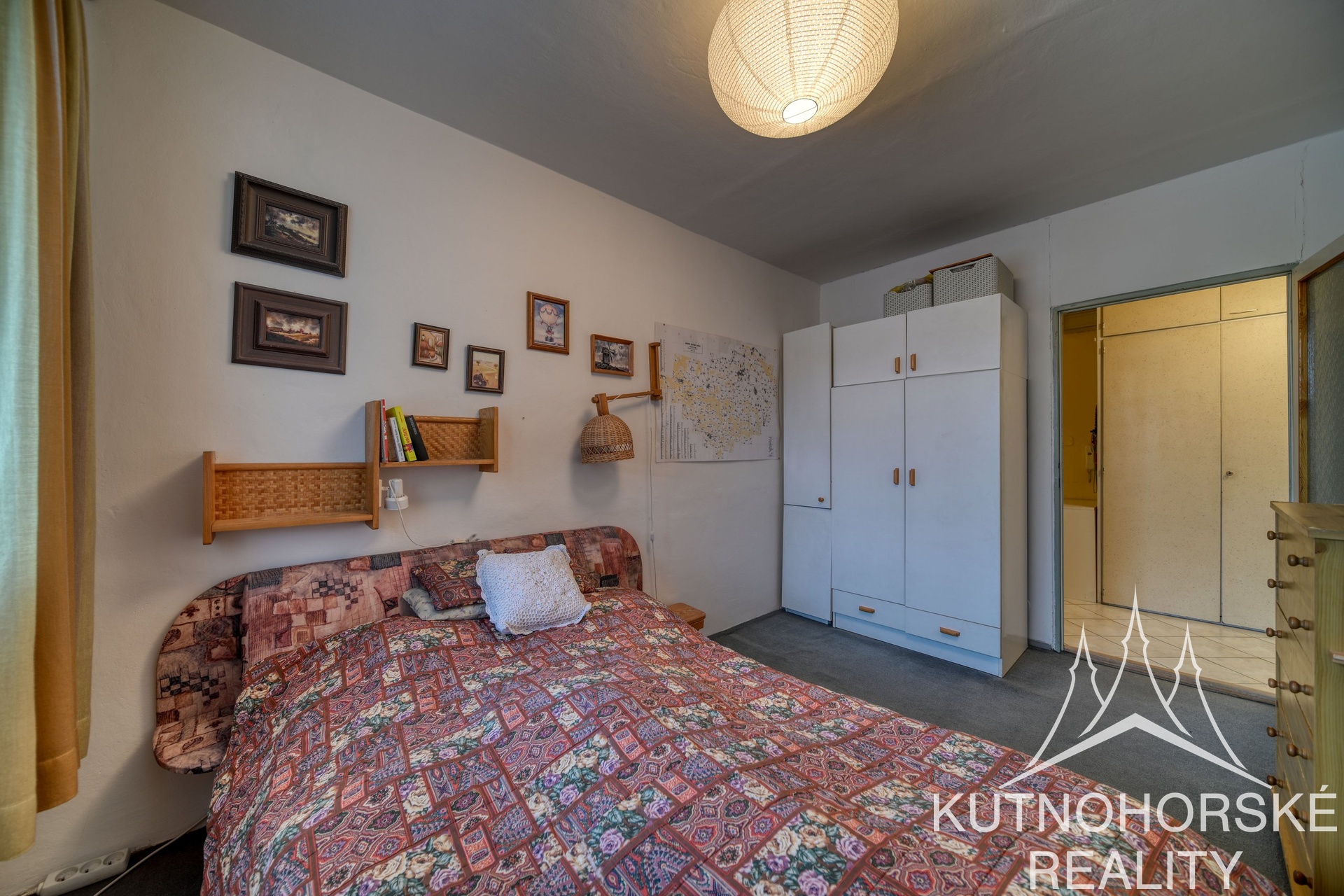 Pronájem bytu 3+1 se dvěma balkony, 67 m², Kutná Hora – Hlouška, ulice Družební