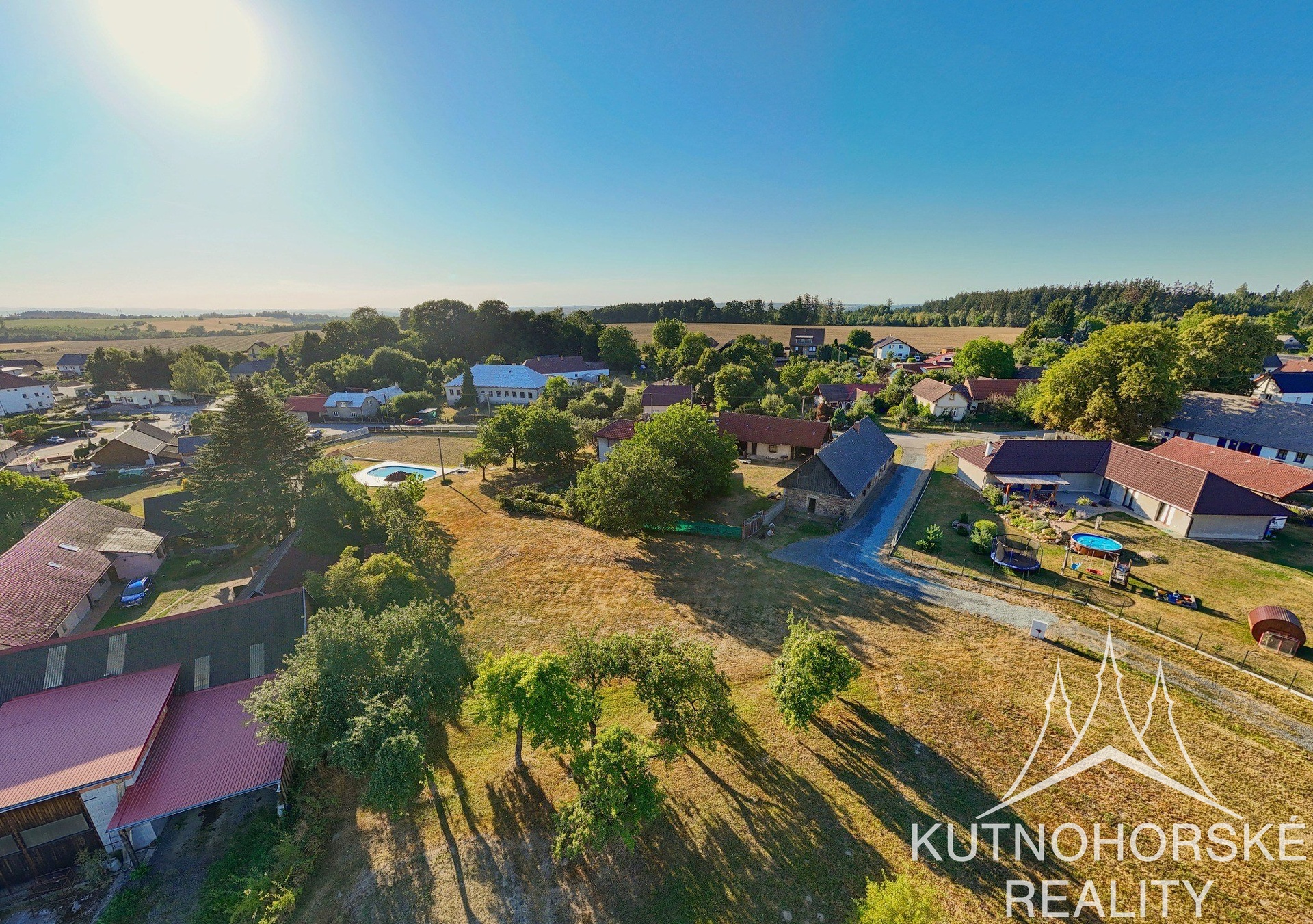 Prodej stavebního pozemku 1 347 m², Bělá u Jedlé