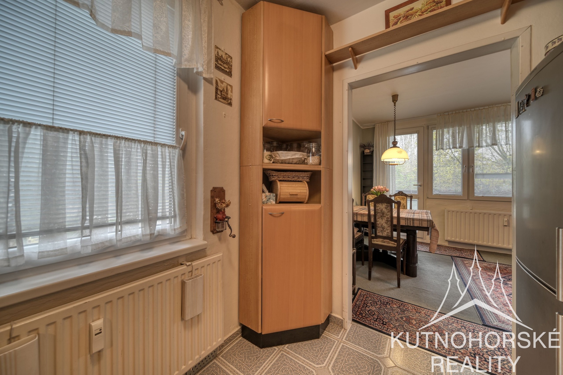 Pronájem bytu 3+1 se dvěma balkony, 67 m², Kutná Hora – Hlouška, ulice Družební