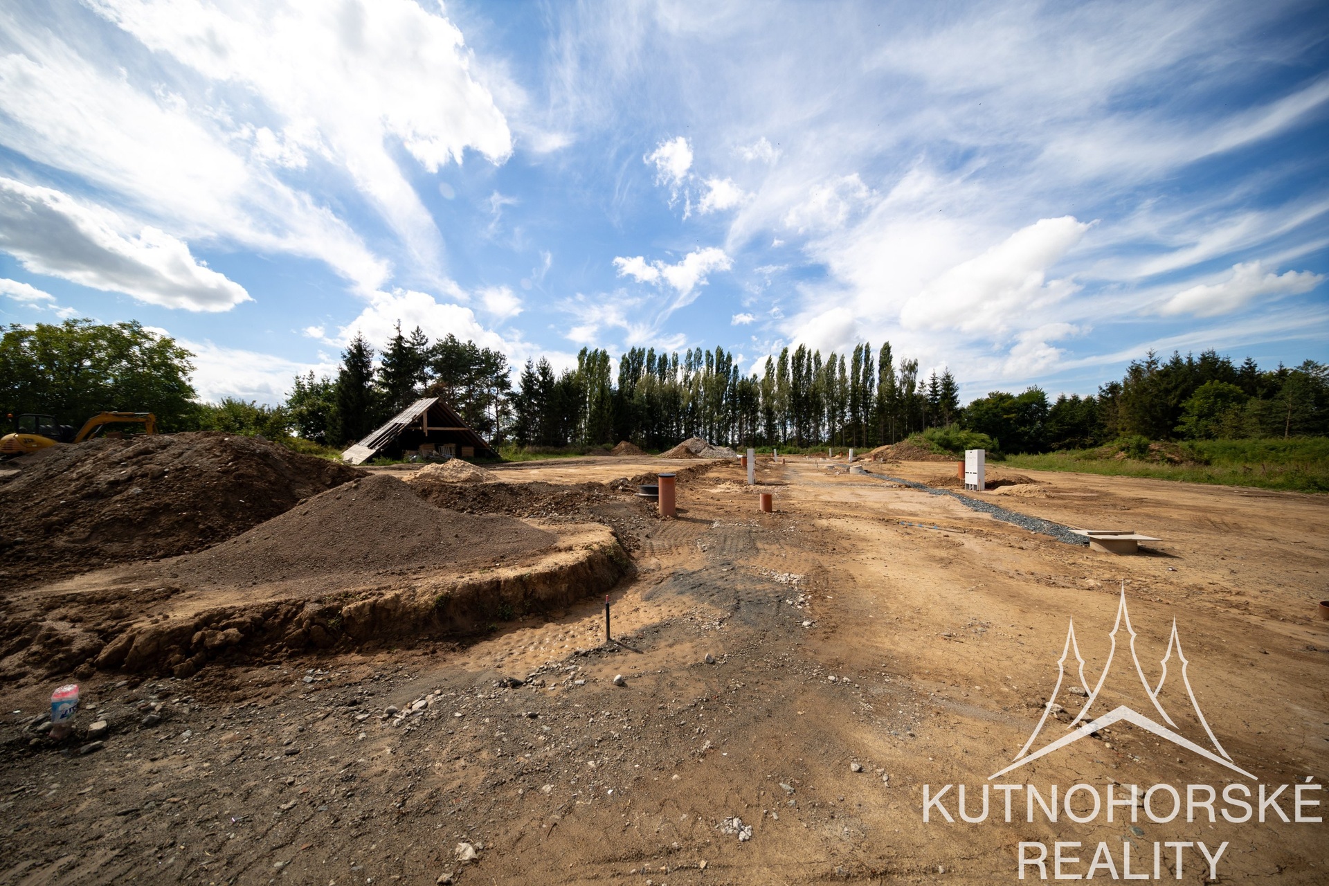 Prodej stavebního pozemku 869 m², Křesetice