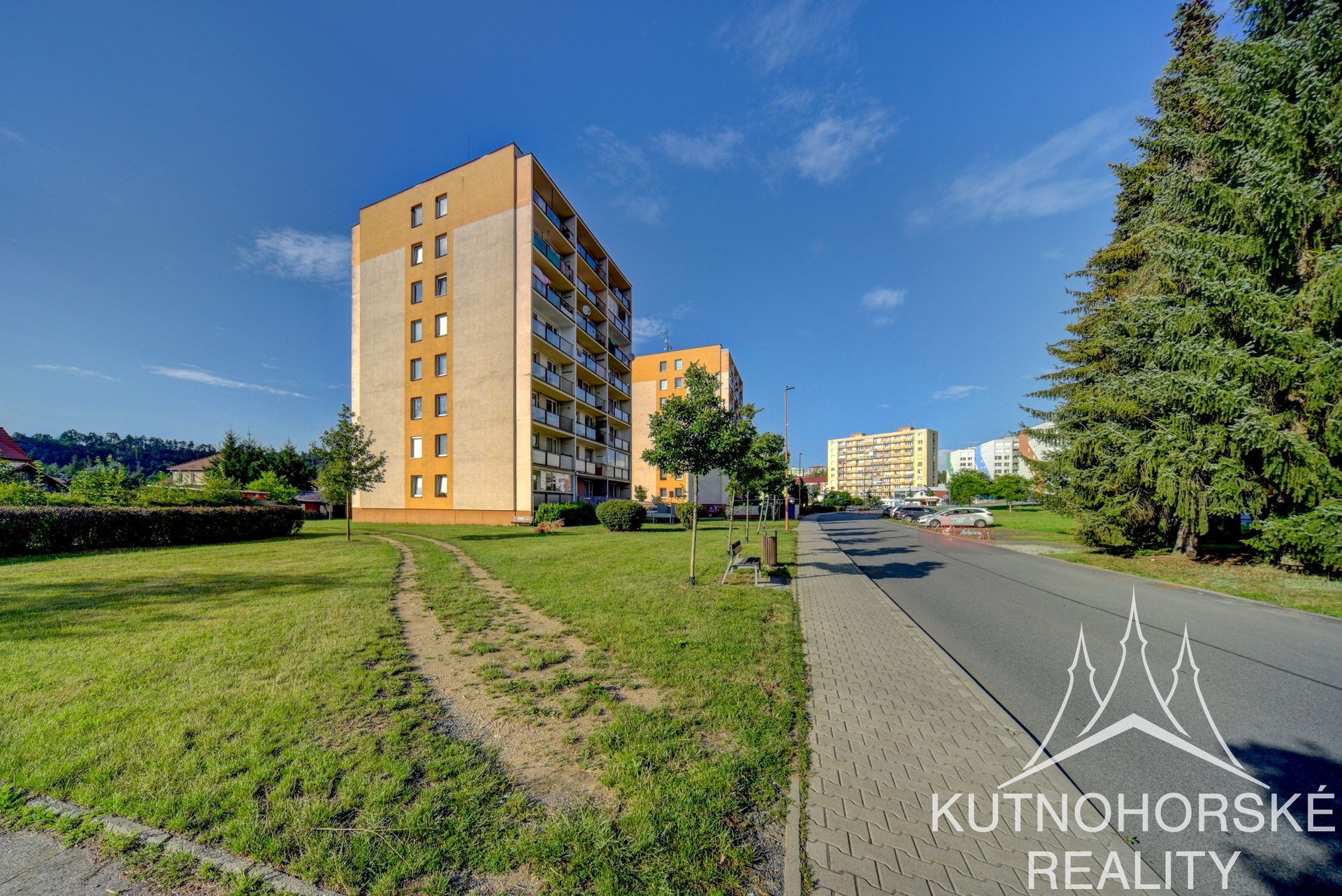 Pronájem bytu 1+kk s balkonem – Zruč nad Sázavou, Poštovní