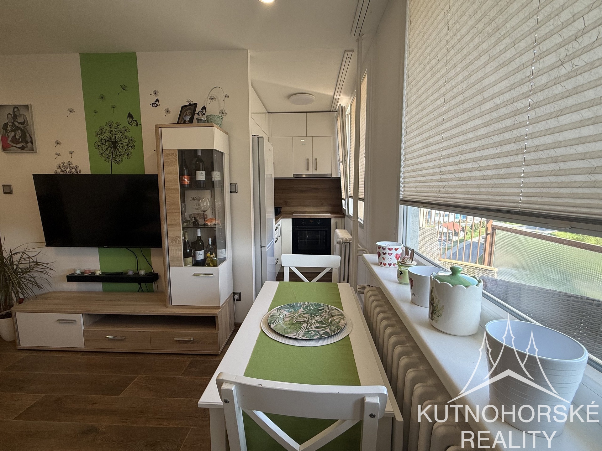 Pronájem bytu 1+kk s balkonem – Zruč nad Sázavou, Poštovní